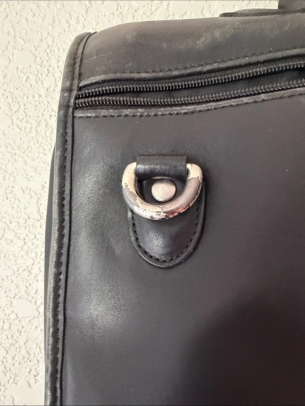 Martin Dingman Black Leather/Alligator Briefcase